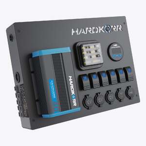 HARDKORR CONTROL HUB WITH 40A DC-DC CHARGER (12V)