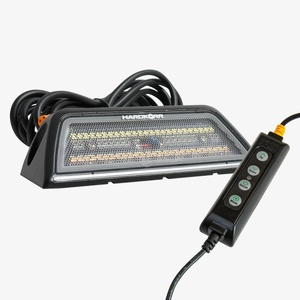 HARDKORR TRI-COLOUR ANGLED LED WORK LIGHT (BLACK)