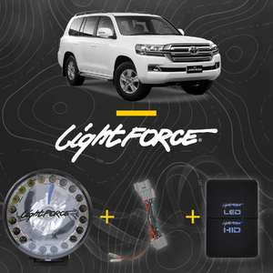 Lightforce - HTX2 Hybrid Driving Light Kit to suit Toyota Landcruiser 200 Series 