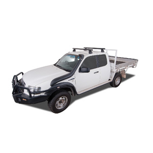 Rhino-Rack JA0130 Heavy Duty 2500 Black 2 Bar Roof Rack for MAZDA Bravo Freestyle Cab 2DR Ute (11/2002-11/2006)