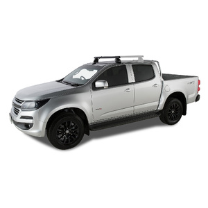 Rhino-Rack JA0214 Heavy Duty 2500 Black 1 Bar Roof Rack (Front) for ISUZU D-Max Gen2 TF (SX) Crew Cab 4DR Ute (01/2016-12/2020)