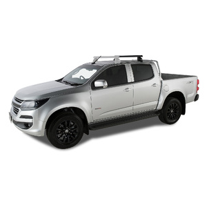 Rhino-Rack JA0215 Heavy Duty 2500 Black 1 Bar Roof Rack (Rear) for ISUZU D-Max Gen2 TF (SX) Crew Cab 4DR Ute (01/2016-12/2020)