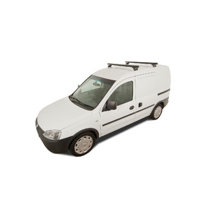 Rhino-Rack JA0540 Heavy Duty RLTP Black 2 Bar Roof Rack for HOLDEN Combo XC 2DR Van (09/2002-Current)