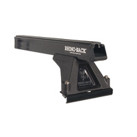 Rhino HD RLTF Black 2 Bar Roof Rack for VOLKSWAGEN Transporter T5 2dr Van SWB (Low Roof) 8/04 to 11/15