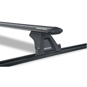 Rhino-Rack JA2753 Vortex RLTF Trackmount Black 2 Bar Roof Rack for HYUNDAI iLoad 2DR Van (01/2008-12/2021)