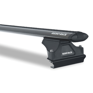 Rhino-Rack JA2757 Vortex RLTP Black 2 Bar Roof Rack for MERCEDES BENZ Vito Low Roof (SWB/LWB) 2DR Van (04/2004-06/2015)