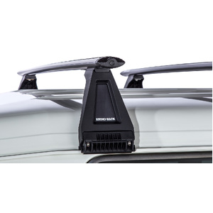Rhino-Rack JA2777 Vortex RL210 Black 3 Bar Roof Rack for TOYOTA Land Cruiser 78 Series Troop Carrier 2DR 4WD (03/2007-Current)
