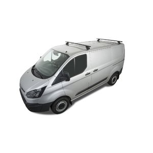Rhino-Rack JA5413 Vortex RLTP Black 2 Bar Roof Rack for VOLKSWAGEN Transporter T7 SWB 2DR Van (01/2025-Current)