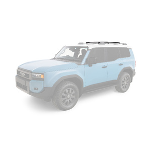 Rhino-Rack JA7971 Vortex StealthBar Black 2 Bar Roof Rack for TOYOTA Prado 250 Series With Roof Rails 5DR 4WD (01/2024-Current)