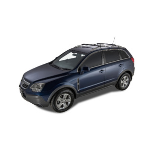 Rhino-Rack JA7973 Vortex StealthBar Black 2 Bar Roof Rack for PEUGEOT 308 Touring With Roof Rails 4DR Wagon (02/2008-09/2014)