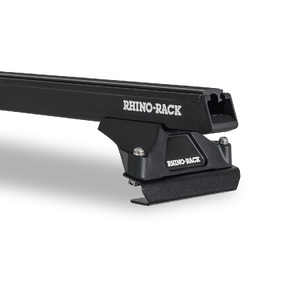 Rhino-Rack JA8035 Heavy Duty RLTF Black 1 Bar Roof Rack for ISUZU N-Series Flat Roof 4DR Truck (01/1986-Current)