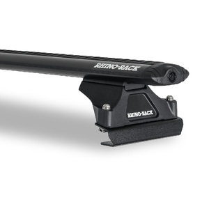 Rhino-Rack JA8037 Vortex RLTF Black 2 Bar Roof Rack for ISUZU F-Series Flat Roof 4DR Truck (01/1986-Current)