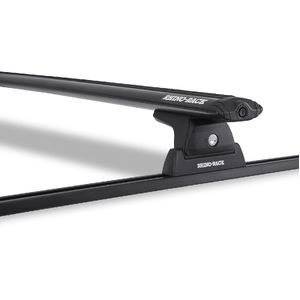 Rhino-Rack JA8719 Vortex RLT600 Trackmount Black 1 Bar Roof Rack for FORD F450 Crew Cab 4DR Ute (01/2008-Current)