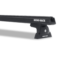 Rhino HD RLT600 Black 3 Bar Roof Rack for VOLKSWAGEN Transporter Crewvan T6 5dr Van SWB (Standard Roof) 12/15 On