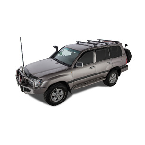 Rhino-Rack JA9480 Heavy Duty RCH Black 3 Bar Roof Rack for TOYOTA Land Cruiser 100 Series 4DR 4WD (03/1998-10/2007)