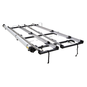 Rhino-Rack JC-00917 Multislide Double 3.0m Ladder Rack System & Conduit for HYUNDAI iLoad 2DR Van (01/2008-12/2021)