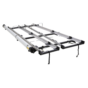 Rhino-Rack JC-00937 Multislide Double 3.0m Ladder Rack System & Conduit for VOLKSWAGEN Transporter T7 SWB 2DR Van (01/2025-Current)