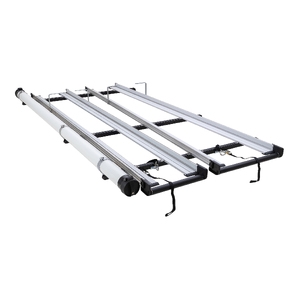 Rhino-Rack JC-00959 CSL Double 3.0m Ladder Rack System & Conduit for VOLKSWAGEN Transporter T6 LWB (Standard Roof) 2DR Van (12/2015-12/2025)