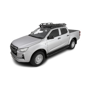 Rhino-Rack JC-01257 Pioneer Tradie (1528 x 1236mm) &amp; Backbone for ISUZU D-Max Gen3 Crew Cab 4DR Ute (01/2020-Current)
