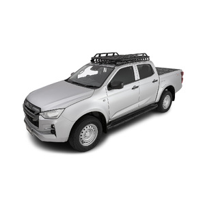 Rhino-Rack JC-01260 Pioneer Tradie (1328 x 1236mm) & Backbone for ISUZU D-Max Gen3 (X-Terrain) Crew Cab (With Flush Rails) 4DR Ute (01/2020-Current)