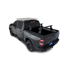 Rhino-Rack JC-01294 Reconn-Deck 2 Bar Ute Tub System for RAM 2500 / 3500 Gen4 (6'4 BED WITH RAMBOX) & Utility Tracks installed Crew Cab 4DR Ute (01/20
