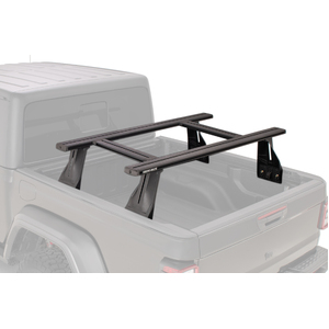 Rhino-Rack JC-01297 Reconn-Deck 2 Bar Ute Tub System & 2 NS Bars for RAM 1500 Gen4 DS (5'7 BED WITH RAMBOX) & Utility Tracks installed Quad Cab 4DR Ut