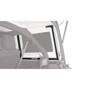 Rhino-Rack JC-01317 Heavy Duty RCL Black 2 Bar Rhino-Rack Backbone Roof Rack for JEEP Wrangler JK Hard Top 4DR 4WD (02/2011-03/2019)