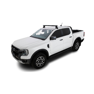 Rhino-Rack JC-01545 Heavy Duty 2500 Black 1 Bar Front Roof Rack for FORD Ranger Gen 2 (P703) Double Cab 4DR Ute (01/2022-Current)