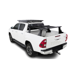 Rhino-Rack JC-01580 Reconn-Deck 2 Bar Ute Tub System & 4 NS Bars for TOYOTA Hilux Gen8 SR5 (A-Deck Tub - Without external hooks) Double Cab 4DR Ute (0