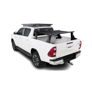 Rhino-Rack JC-01581 Reconn-Deck 2 Bar Ute Tub System & 6 NS Bars for TOYOTA Hilux Gen8 SR5 (A-Deck Tub - Without external hooks) Double Cab 4DR Ute (0