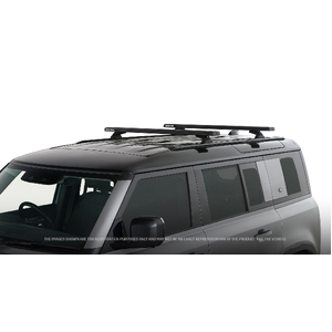 Rhino-Rack JC-01588 Reconn-Deck 2 Bar Truck Bed System for LAND ROVER Defender 110 L663 With Factory Track 5DR SUV (01/2020-Current)