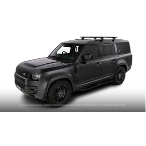 Rhino-Rack JC-01932 Reconn-Deck 2 Bar Roof Rack System for LAND ROVER Defender 130 L663 With Factory Track 5DR SUV (01/2023-Current)