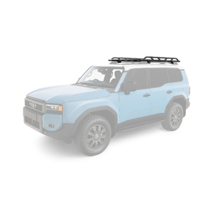 Rhino-Rack JC-02194 Pioneer 6 Tradie (1900 x 1240mm) &amp; RX100 legs for TOYOTA Prado 120 Series With Roof Rails 5DR 4WD (03/2003-11/2009)