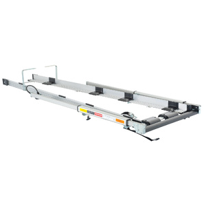 Rhino-Rack JC-04527 Slide Out Ladder Loader (T7-SLRS) & Sportz Bars RCL in Black for TOYOTA Rav4 Gen 5 XA50 With Flush Rails 5DR SUV (01/2019-12/2025)