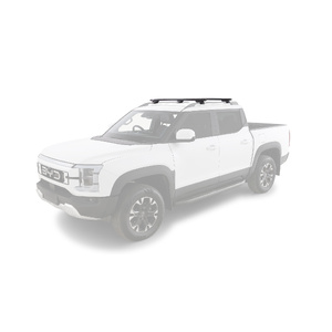 Rhino-Rack JC-04971 Sportz RX Black 2 Bar Roof Rack for LEXUS LX470 With Roof Rails 4DR 4WD (05/1998-03/2008)