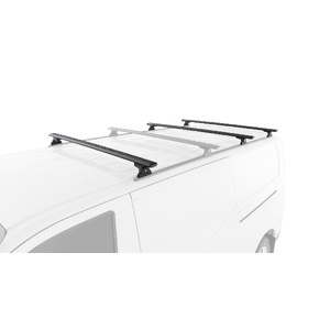Rhino-Rack JC-06716 Sportz RLT600 Trackmount Black 3 Bar Roof Rack for LDV Deliver 7 Gen1 LWB (Low Roof) 4DR Van (01/2024-Current)