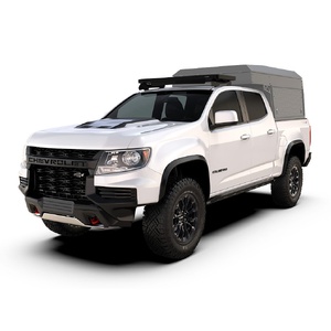 Chevrolet Colorado /GMC Canyon ZR2 2nd Gen (2015-2022) Cab Over Camper Slimline II Roof Rack Kit by Front Runner - KRCC012T