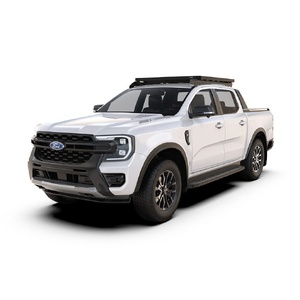 Ford Ranger T6.2 Wildtrak/Raptor Double Cab (2022-Current) Slimline II Roof Rack Kit / Low Profile by Front Runner - KRFR027T