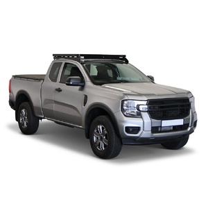 Ford Ranger T6.2 Wildtrak/Raptor Extended Cab (2023-Current) Slimline II Roof Rack Kit / Low Profile by Front Runner - KRFR028T