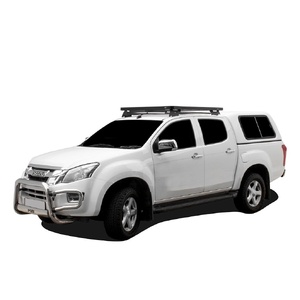Isuzu D-Max RT50/85/2nd Gen DC (2011-2021) Slimline II Roof Rack Kit by Front Runner - KRID008T