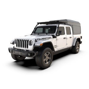 Jeep Gladiator JT (2019-Current) Cab Over Camper Slimline II Roof Rack Kit by Front Runner - KRJG010T