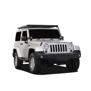 Jeep Wrangler JK 2 Door (2007-2018) Extreme Slimline II Roof Rack Kit by Front Runner - KRJW001T