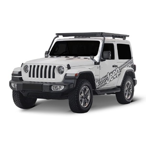 Jeep Wrangler JL 2 Door (2018-Current) Extreme Slimline II Roof Rack Kit by Front Runner - KRJW005T