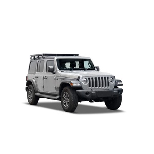 Jeep Wrangler 4xe (2021-Current) Slimline II 1/2 Roof Rack Kit by Front Runner - KRJW031T