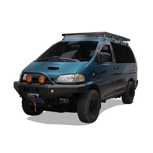 Mitsubishi Delica Space Gear L400 (1994-2007) Slimline II Roof Rack Kit by Front Runner - KRMD003T