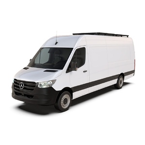 Mercedes-Benz Sprinter 170in/L3/LWB w/OEM Tracks (2006-Current) Slimline II Roof Rack Kit / Tall by Front Runner - KRMS002T