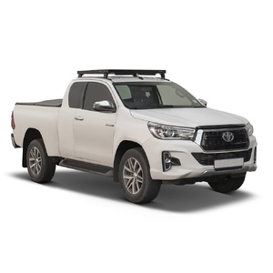 Toyota Hilux Revo Extra Cab (2016-Current) Slimline II Roof Rack Kit by Front Runner - KRTH019T