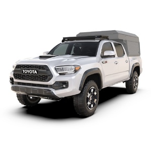 Toyota Tacoma 3rd Gen (2015-2023) Cab Over Camper Slimline II Roof Rack Kit by Front Runner - KRTT011T