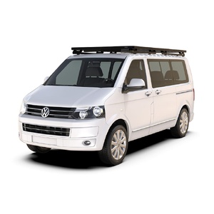 Volkswagen T5 Transporter LWB (2003-2015) Slimline II Roof Rack Kit by Front Runner - KRVK006T