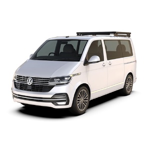 Volkswagen T6/T6.1 Caravelle/Transporter LWB (2015-Current) Slimline II 1/2 Roof Rack Kit by Front Runner - KRVT018T